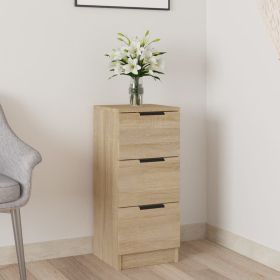 Sideboard Sonoma oak Engineered wood Sideboard Square Modern