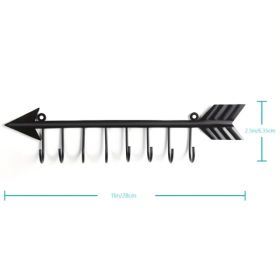 CIFbuy Modern Bow Arrow Wall Hooks Space Saving Entryway Coat Rack Hat Hanger For Hallway Bedroom Organization(TikTok, Temu Pick-up Service) (Option: defaulttitle)